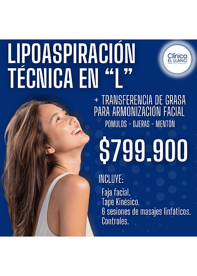 Lipoaspiración Técnica en " L "