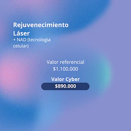 Rejuvenecimiento Láser + NAD+