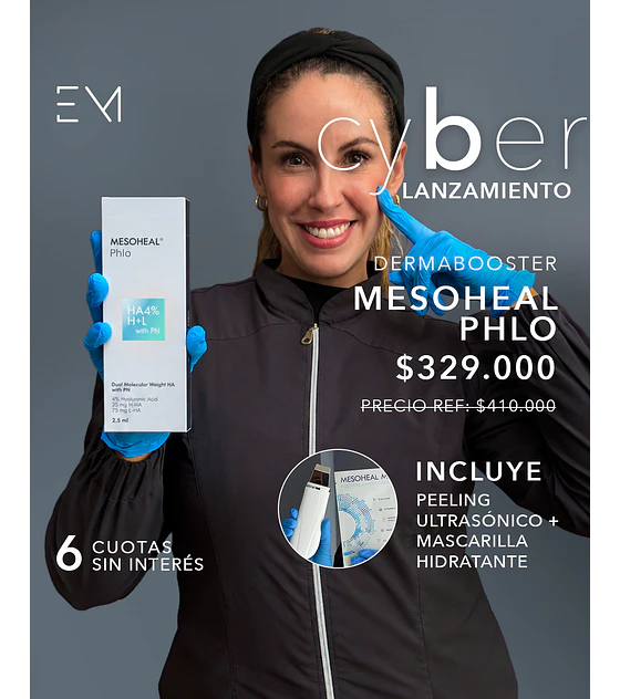 DermaBooster + Peeling ultrasonico + Mascara Hidratante