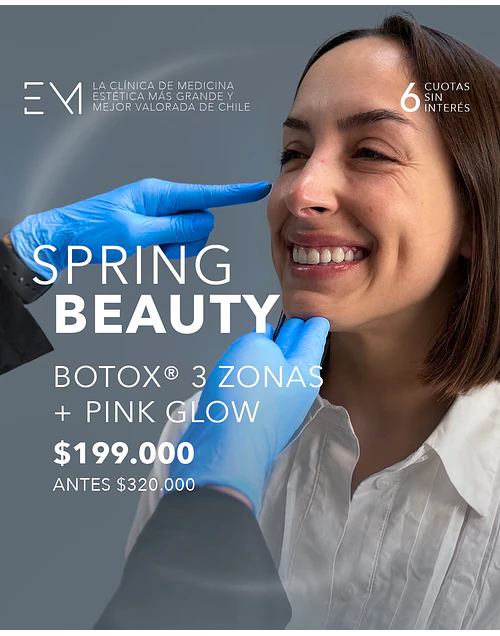Toxina 3 zonas + Mesoterapia Pink Glow