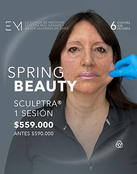 1 Sesión tratamiento antienvejecimiento Sculptra®