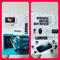 Láminas Hidrogel Pack 50 Unidades Matte O Anti-blue 