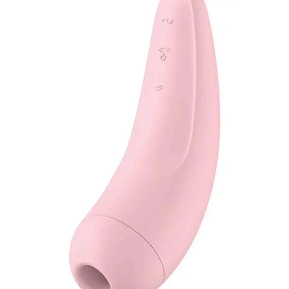 Vibrador c/ pulso de aire Satisfyer Curvy 2 + 3