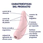 Vibrador c/ pulso de aire Satisfyer Curvy 2 + - Miniatura 4