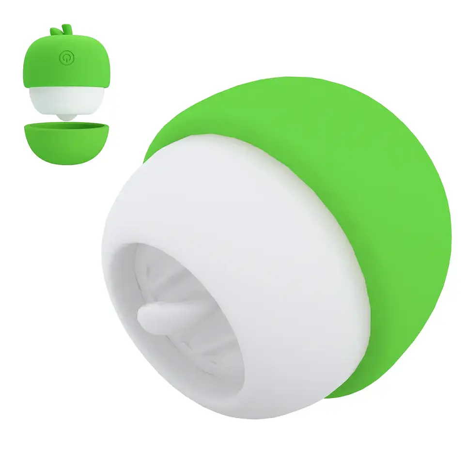 Vibrador Secreto de Manzana Verde 4