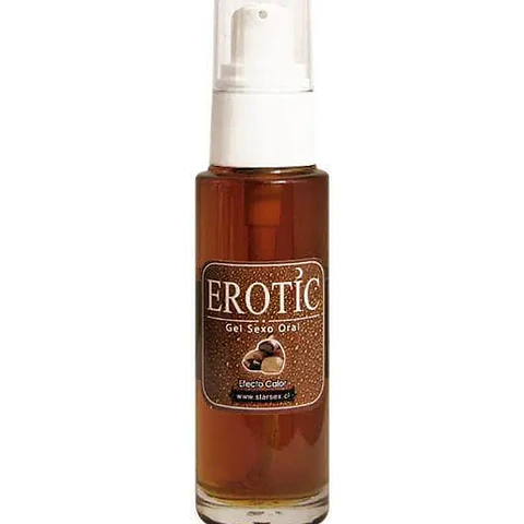 Gel comestible Erotic caramelo efecto calor