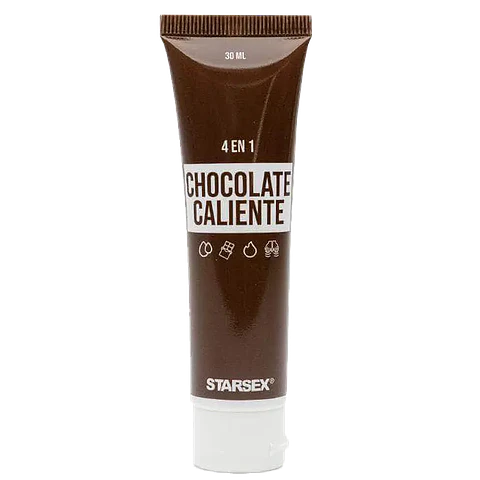Lubricante Híbrido 4 en 1 Chocolate Caliente 30 ml