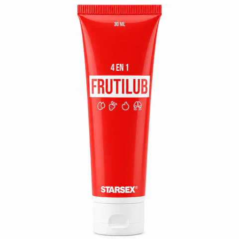 Lubricante Híbrido 4 en 1 FrutiLub con Efecto Calor 30 ml