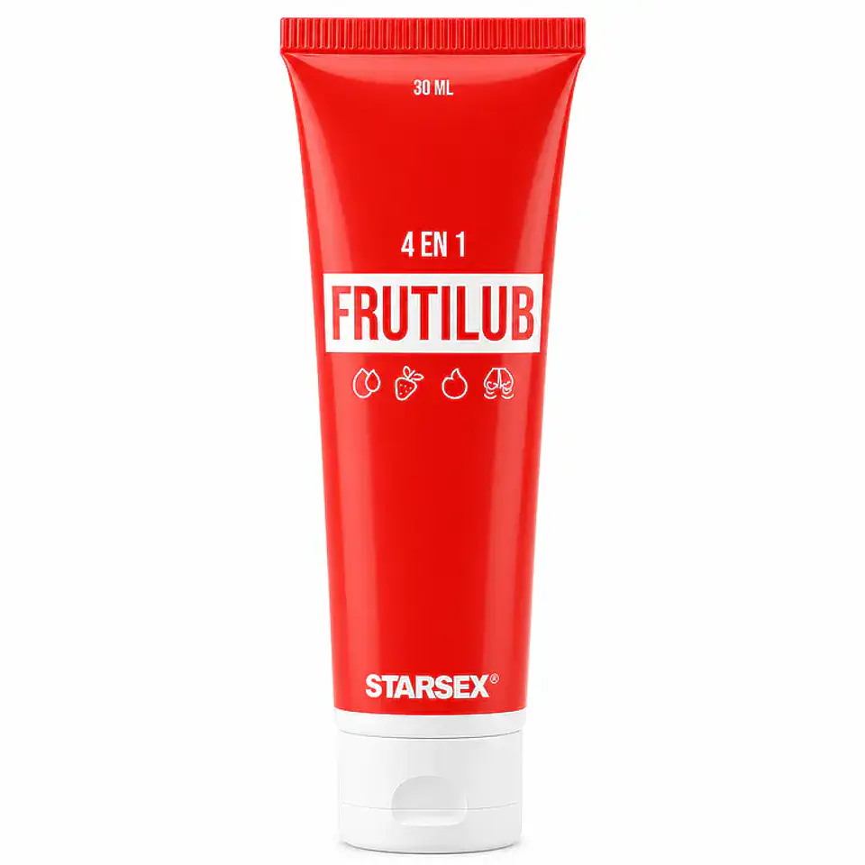 Lubricante Híbrido 4 en 1 FrutiLub con Efecto Calor 30 ml 1