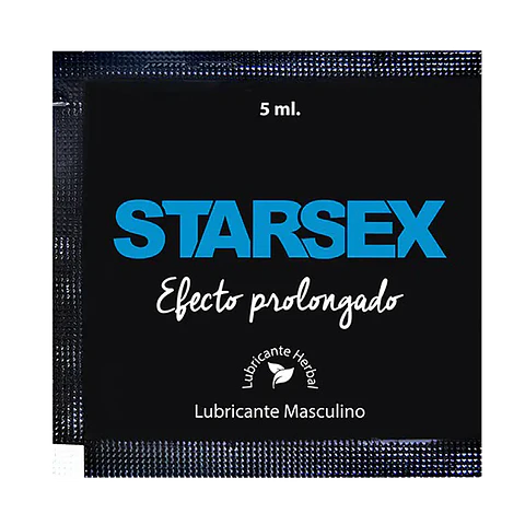 Lubricante Retardante Masculino Starsex 5 ml