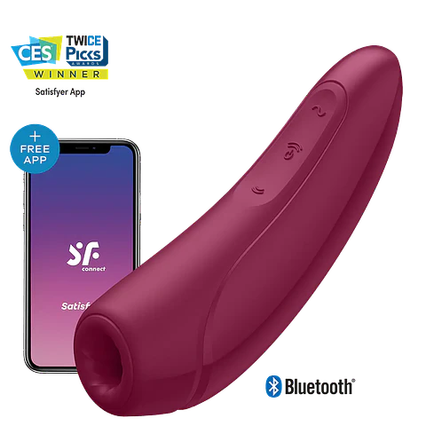 Satisfyer c/ pulso de aire Curvy 1 +