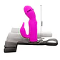 Arnés con conejo vibrador silicona - Miniatura 4