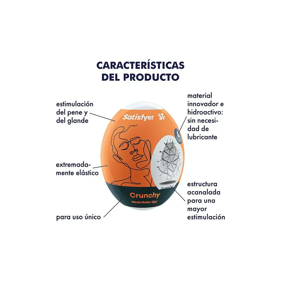 Huevo Masturbador Satisfyer 2