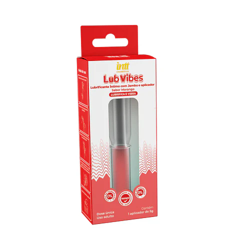 Lubricante con Sabor y Vibración Lub Vibes Intt