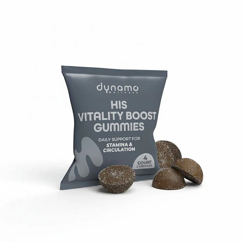 His Vitality Gomitas Estimulantes Naturales