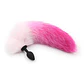 Cola de Zorro con Plug de Silicona - Fucsia 45 cm - Miniatura 1