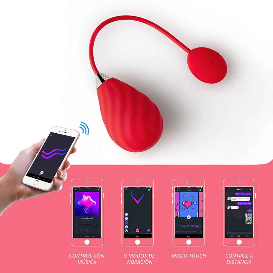 Magic Sundae Vibrador Con APP 2