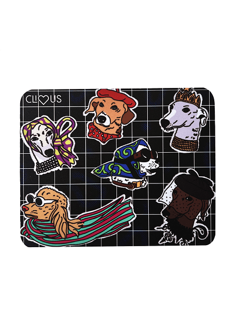 Mousepad perritos fashionistas