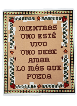 MOUSEPAD BAD BUNNY AMAR