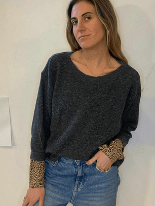 Chaleco Gris Oscuro Talla L Uniqlo