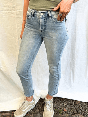 Pantalones Jeans Straight Rectros Talla 34 Opposite