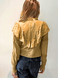 Blusa Mostaza/camel Escote Vuelo Talla S María Cher - thumbnail 3