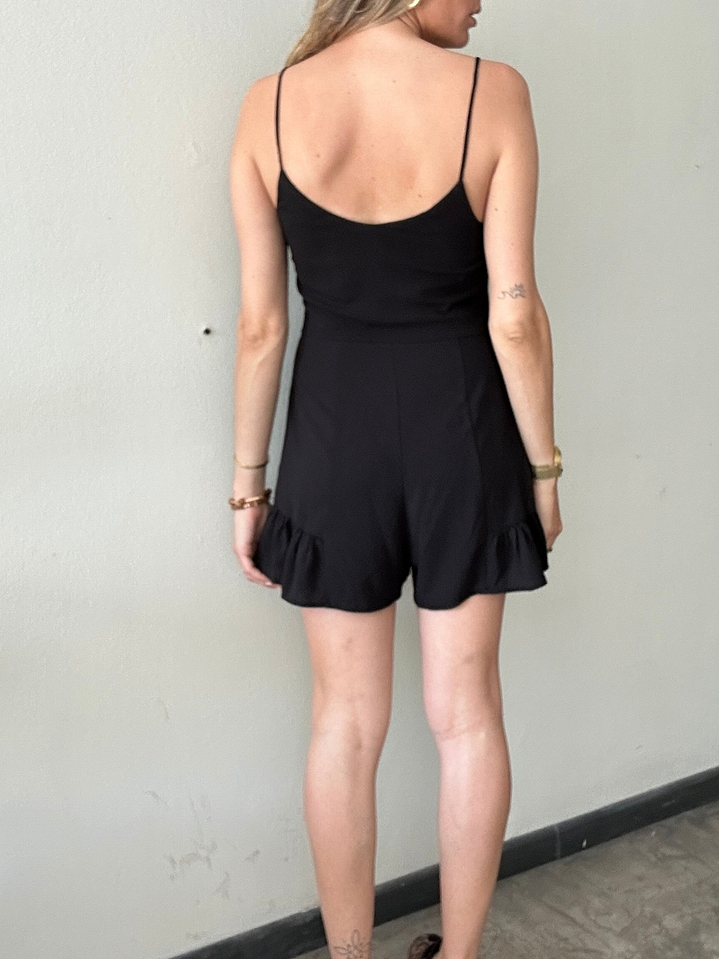 Enterito Short Negro Talla S Mango 3