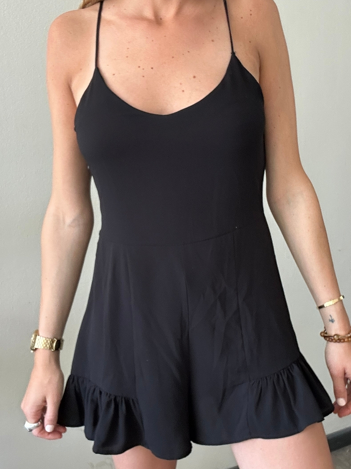 Enterito Short Negro Talla S Mango 4