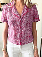 Blusa Rosada Flores Talla S ANGIE HARLOWE - thumbnail 3