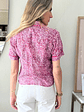 Blusa Rosada Flores Talla S ANGIE HARLOWE - thumbnail 2