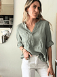 Blusa Verde Musgo Talla M University Club  - thumbnail 3