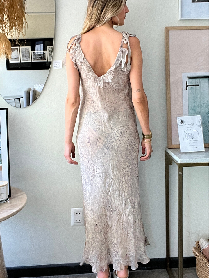 Vestido Rosa Claro Estampado Floral Morado Escote Vuelos Talla S Zara 2