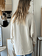 Sobrecamisa Oversize Blanco Invierno Nude Talla M Zara - thumbnail 3