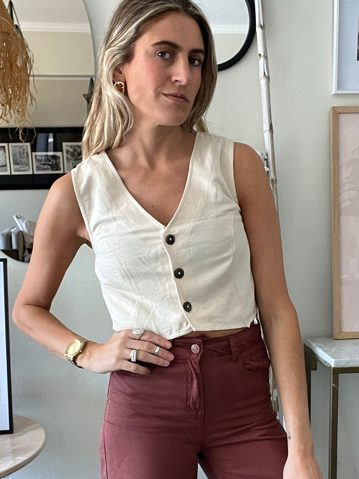 Polera Gillette Nude Talla L Primark  3