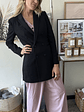 Blazer Negro Talla M H&M - thumbnail 2