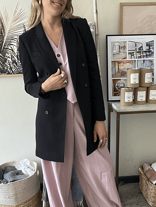 Blazer Negro Talla M H&M