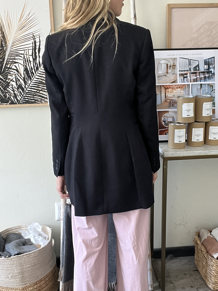 Blazer Negro Talla M H&M 3