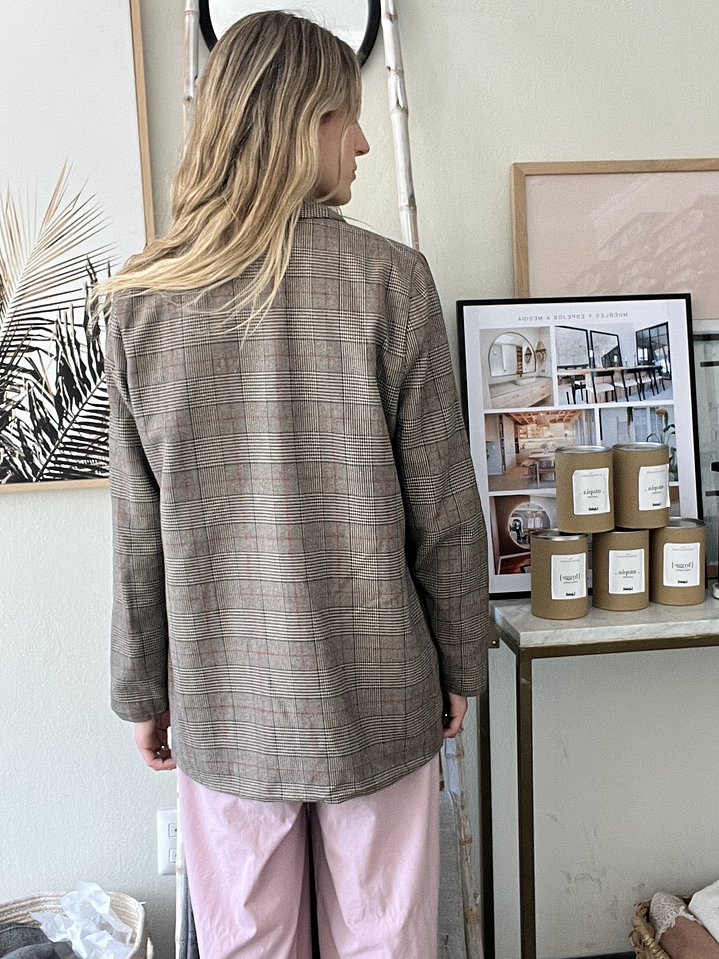 Blazer Cuadrille Sin Marca M-L 3