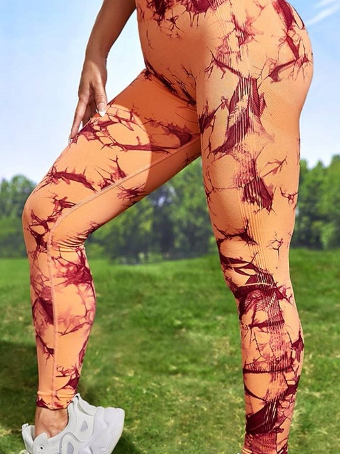Leggins tie dye - (95% polyamide) 2