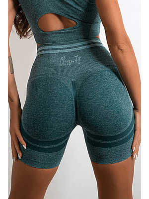 Ivanna - biker con scrunch (Línea gruesa) 