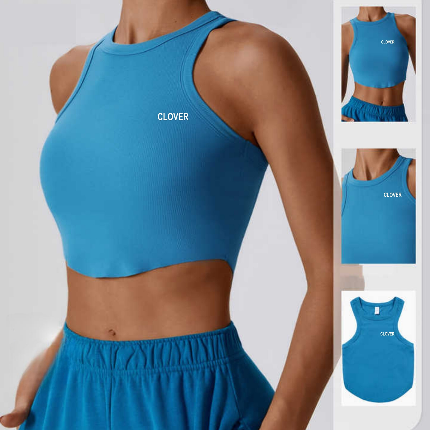 Square - Top crop sin mangas 1