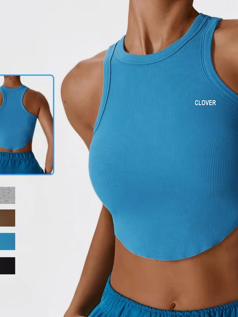Square - Top crop sin mangas 5