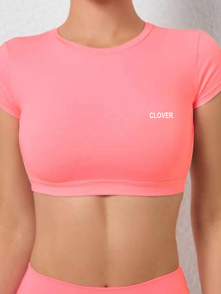 Circle - Top crop con apertura en espalda (sin copas) 2