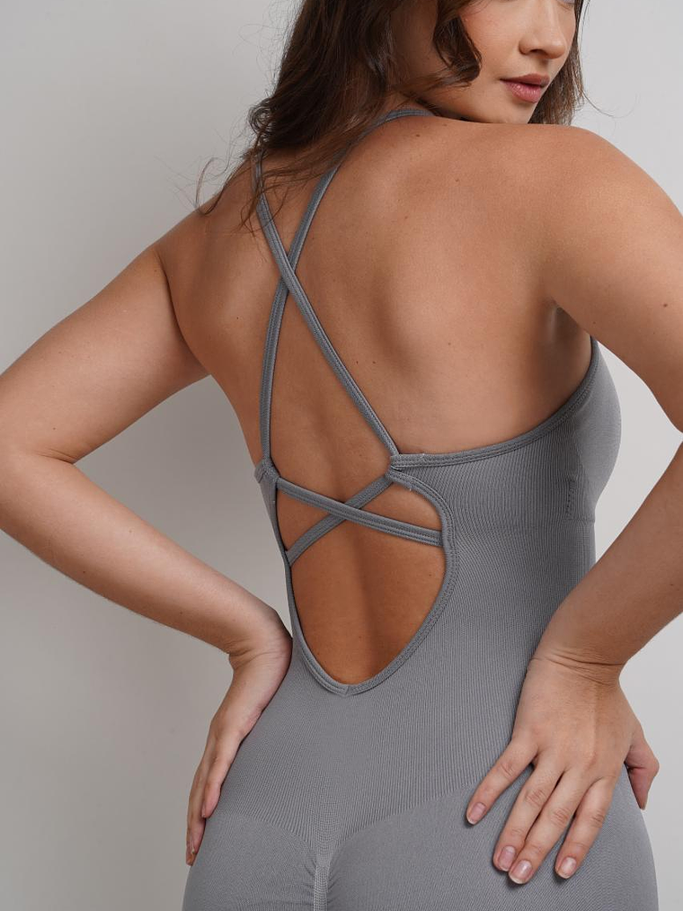 Girasol - Enterizo short cruzado espalda 1