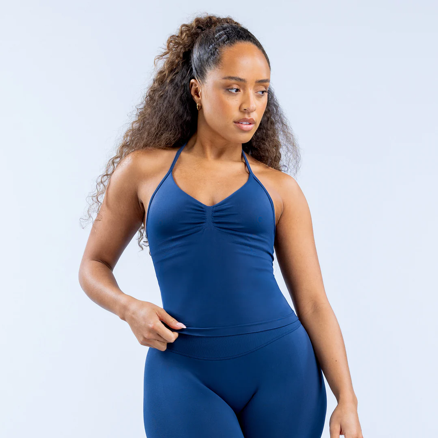 Peach - Sculpt Halter  2