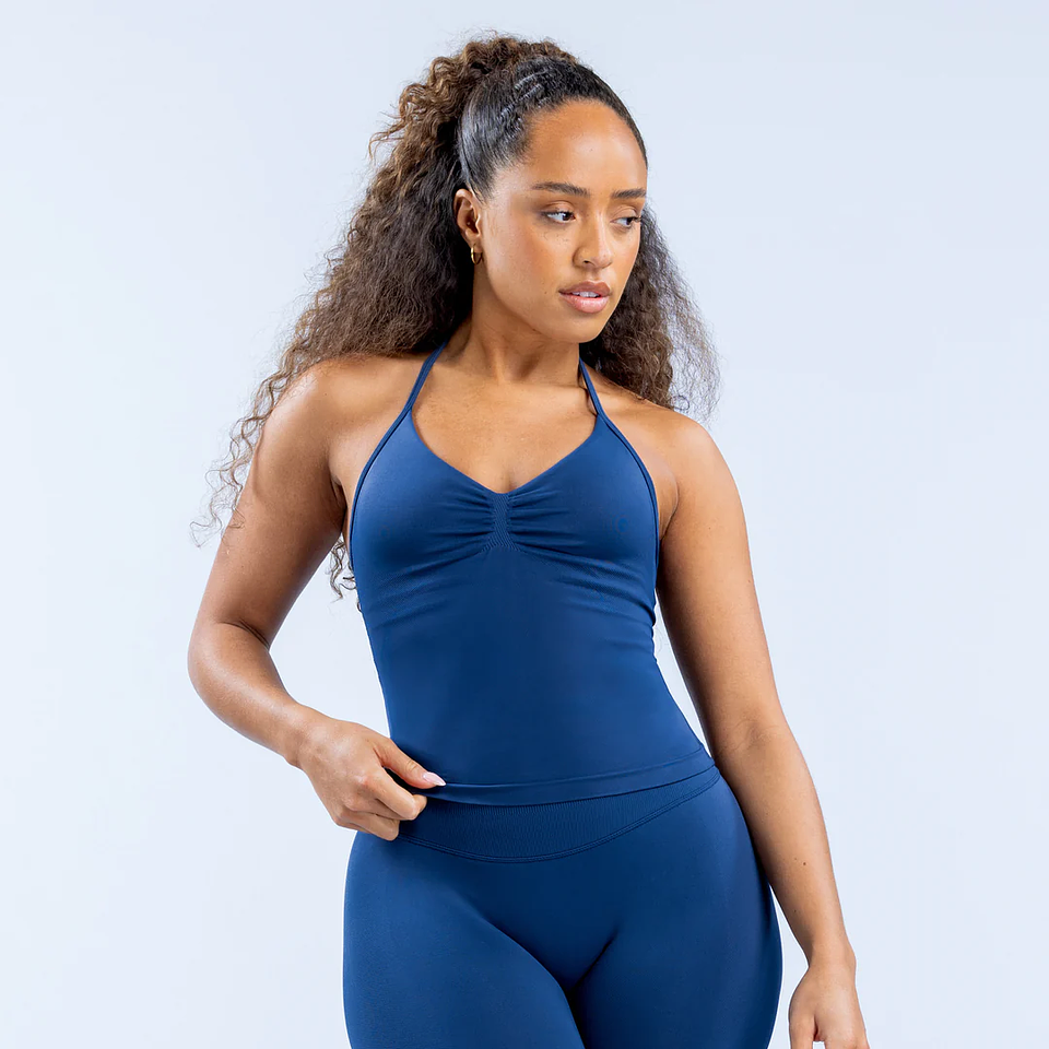 Peach - Sculpt Halter  2