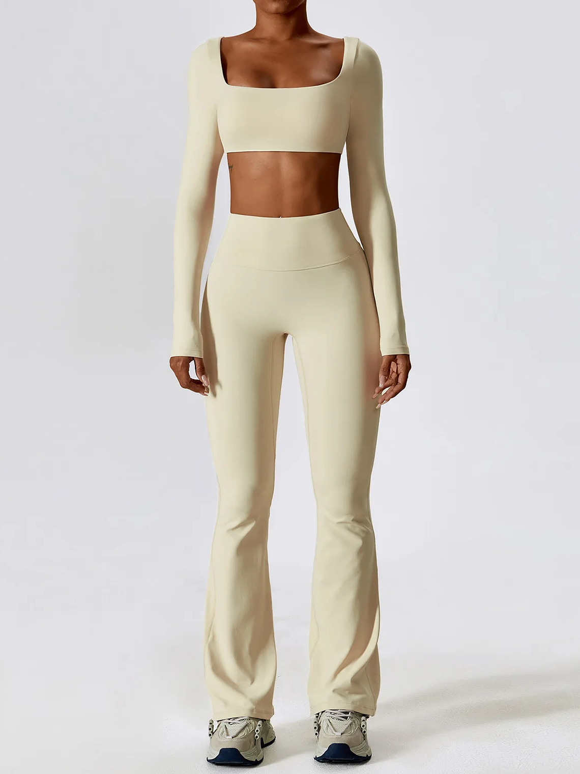 Sky - Leggin con scrunch bota flare (rodilla) 1