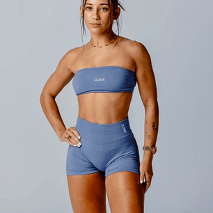 Peach - Bandeau Top Backless Fit