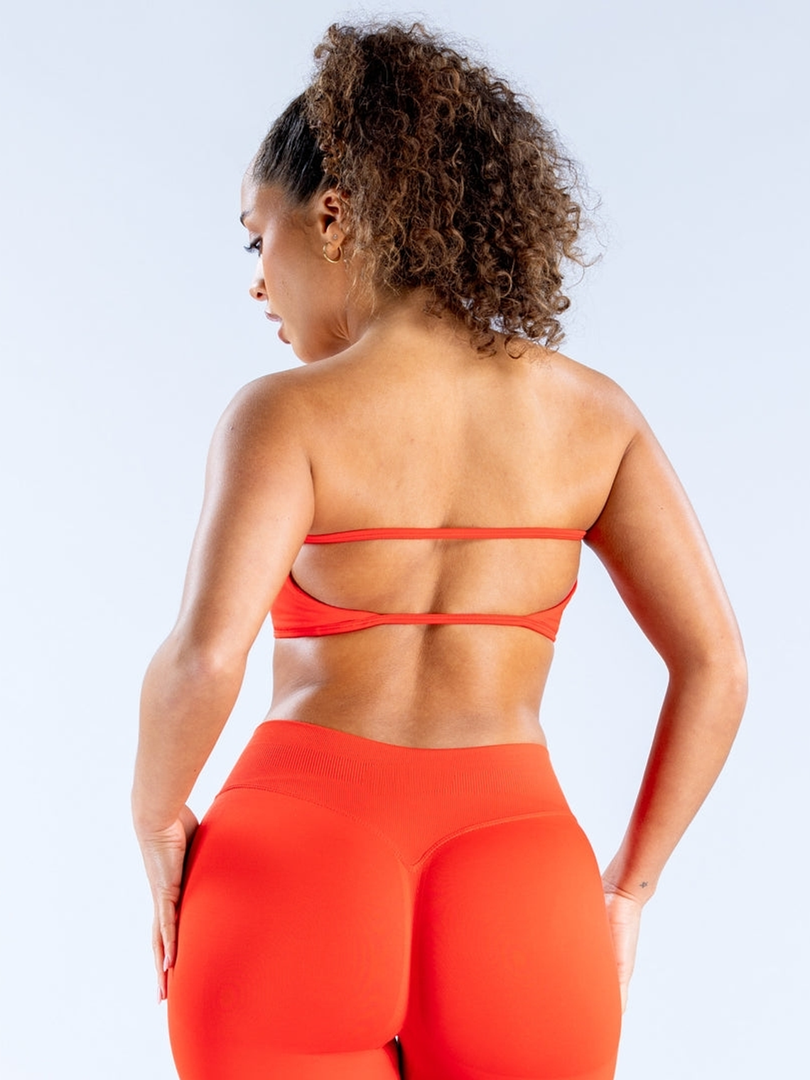 Peach - Bandeau Top Backless Fit 11