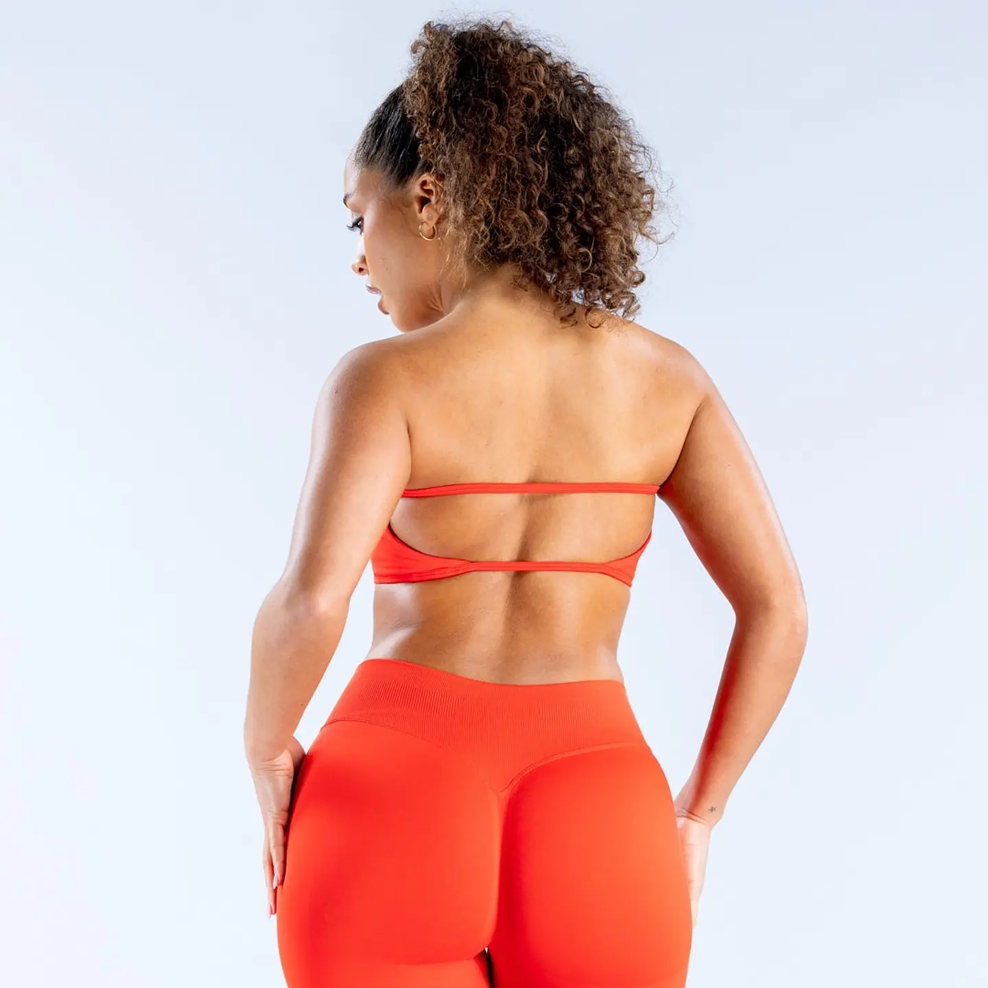 Peach - Bandeau Top Backless Fit 9